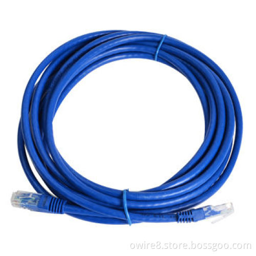 Network Cable, High-speed Patch Cord, RJ45 Male to Male Fluke Test Passed, PVC Jacket